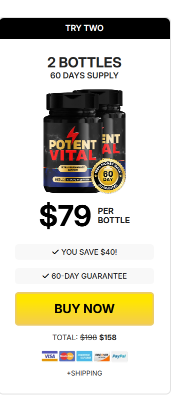 PotentVital 1-Bottle Price